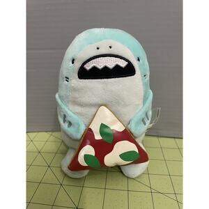 Samezu Nom Nom Plush Tiger & Pizza 7" Round One Toreba Shark